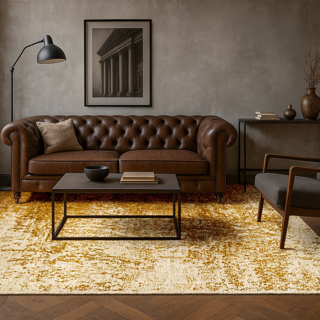 Lola & Moi Reflect Vloerkleed - Toffee - 200 x 280 cm