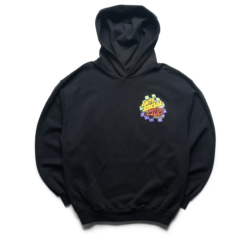 Anti Social Social Club Arctic Snowmobile Hoodie - Black
