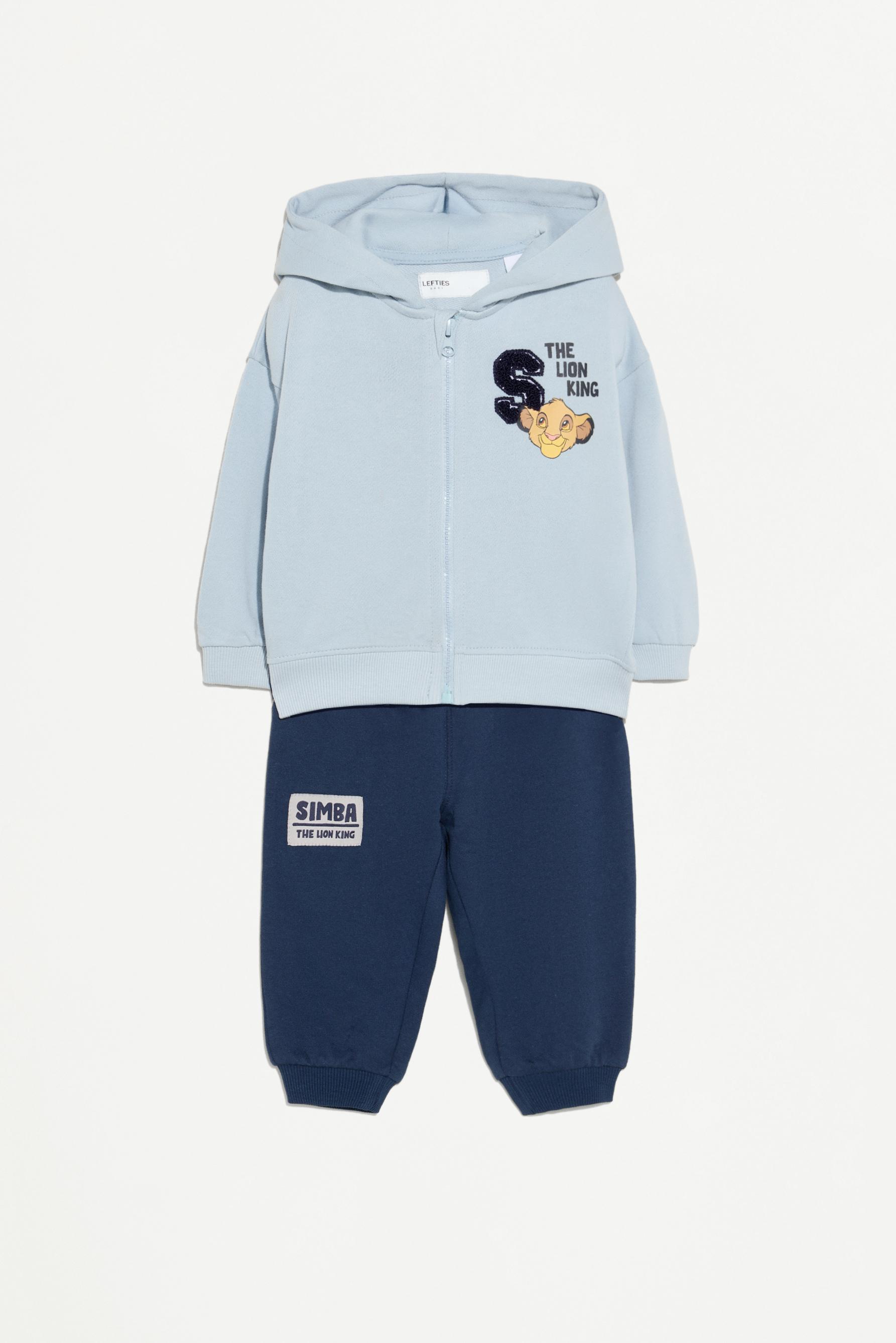Set El Rey León ©Disney sudadera cremallera y pantalón