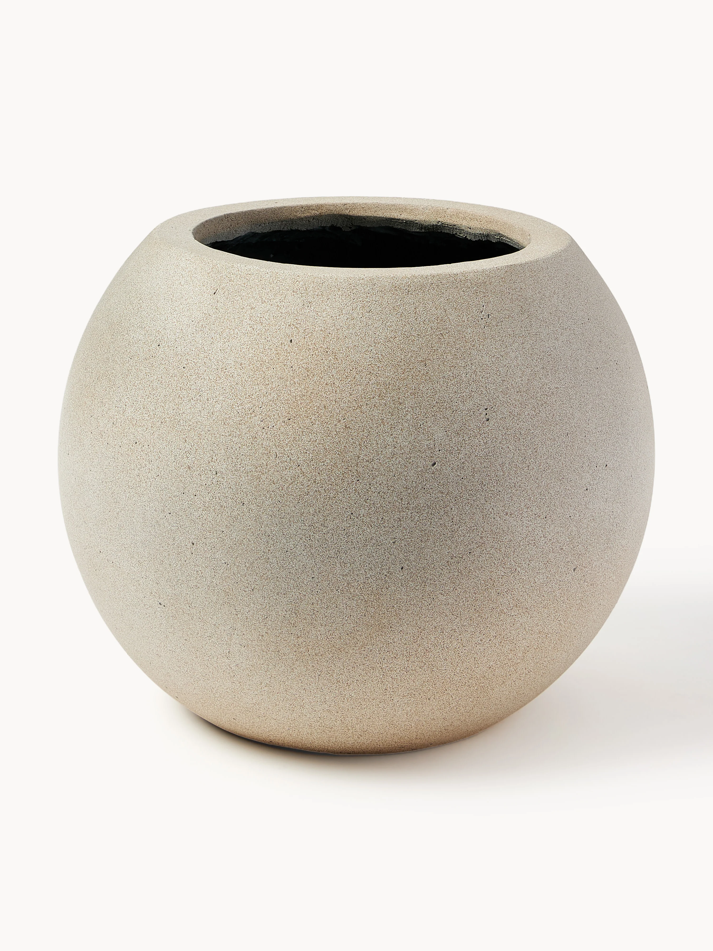 Blumentopf Tuscany aus Beton, H 21 cm