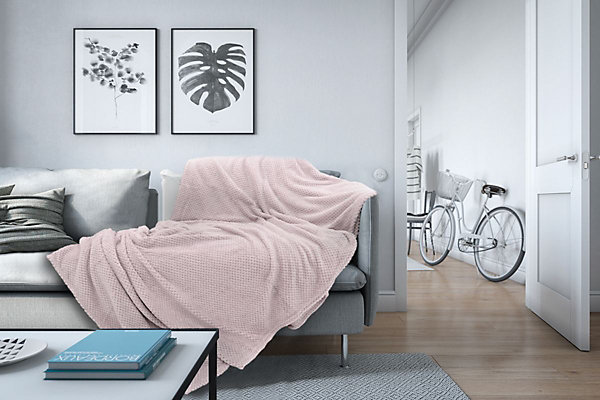 COUVERTURE TUTUMI DIAMOND 200X220 PINK