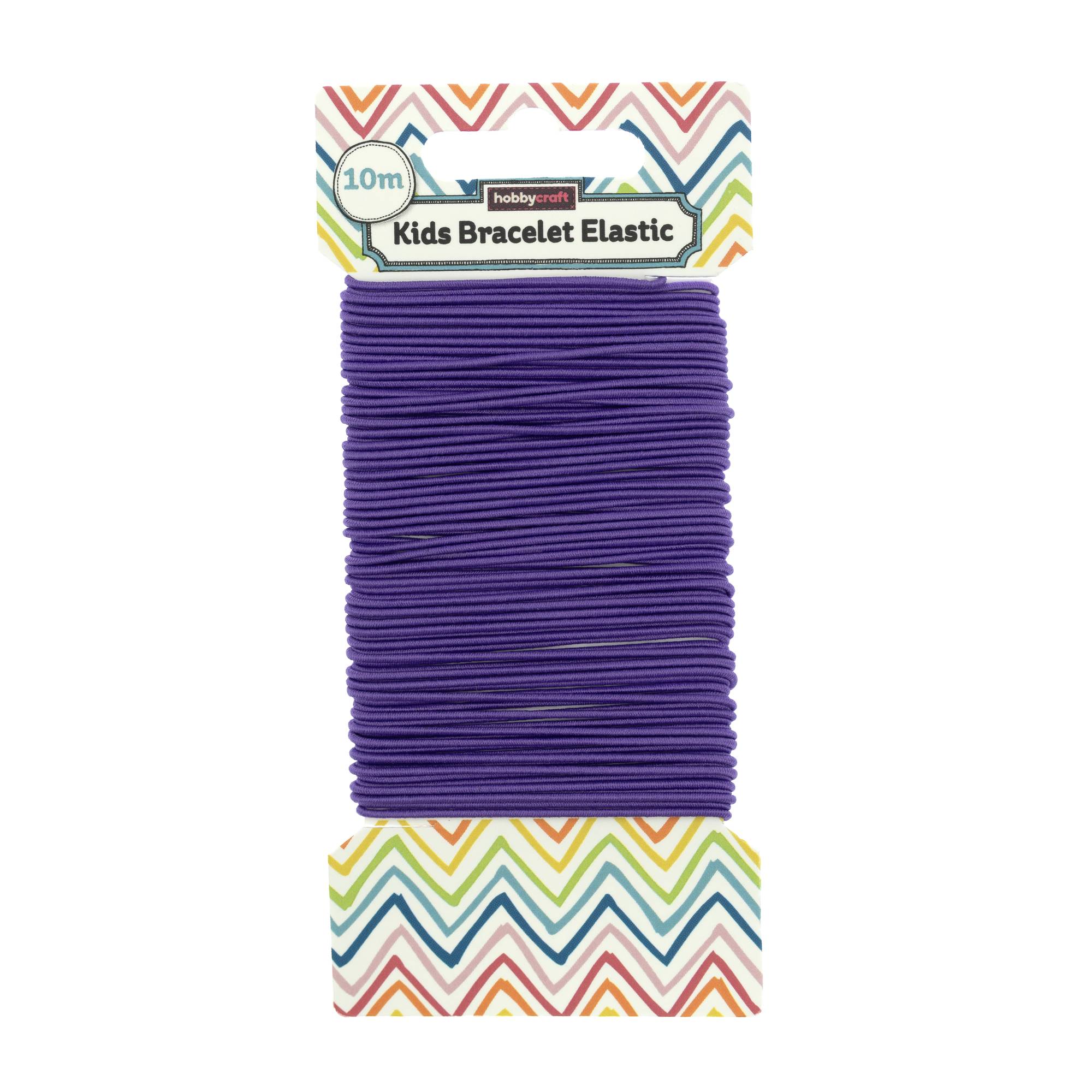 Purple Bracelet Elastic 10m