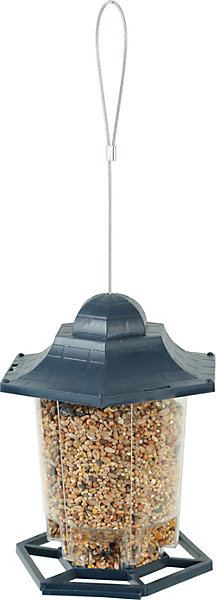 Mangeoire pour oiseaux silo mélange de graines marine Zolux