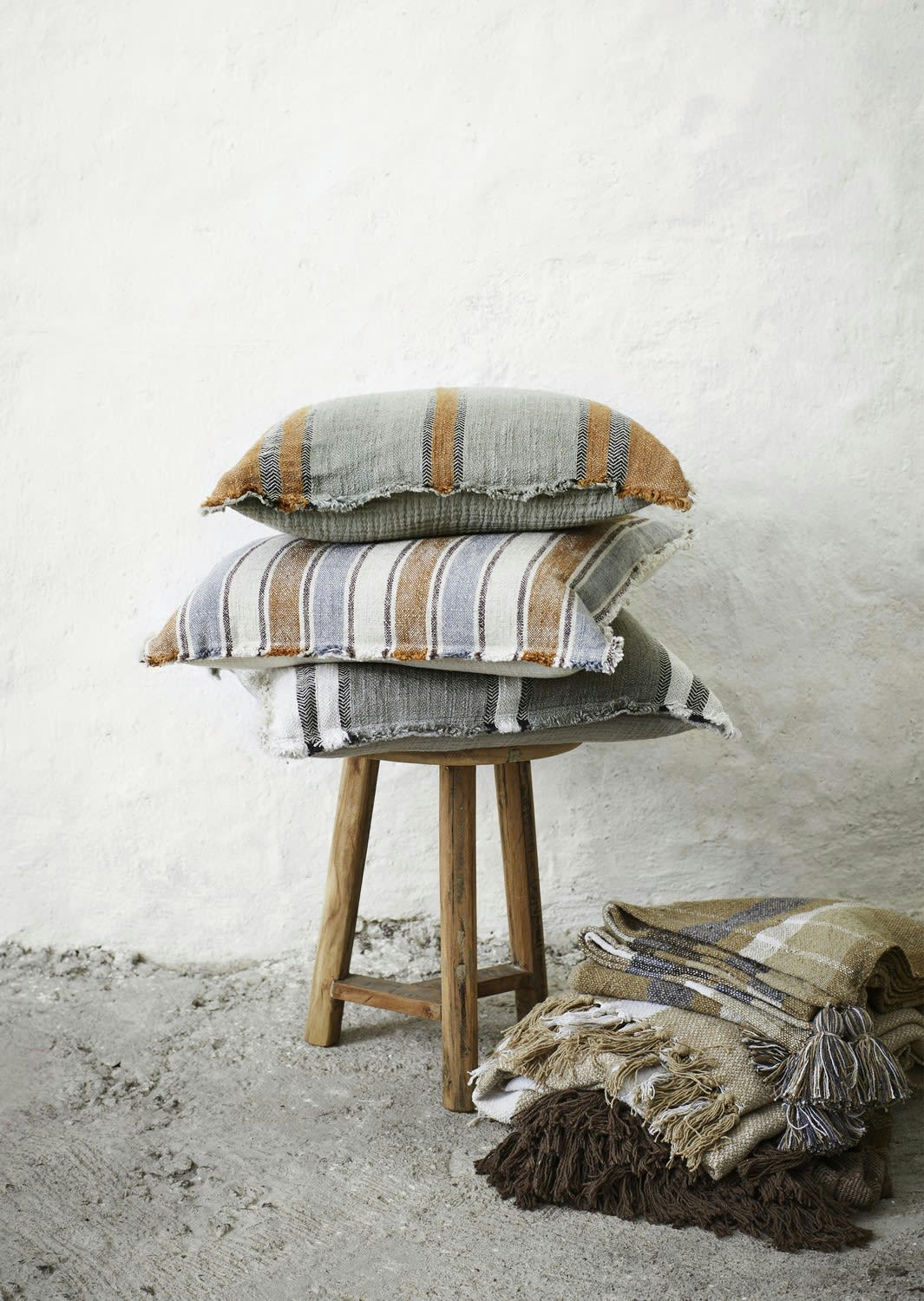 - Coussin Viscose Multicolore 50X50