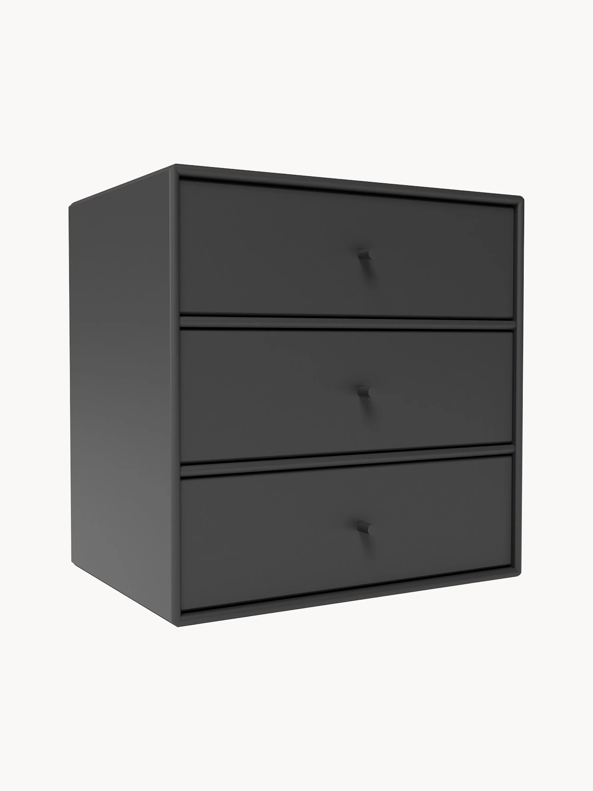 Regalelement Montana Mini 1007 mit Schubladen für modulares Regalsystem