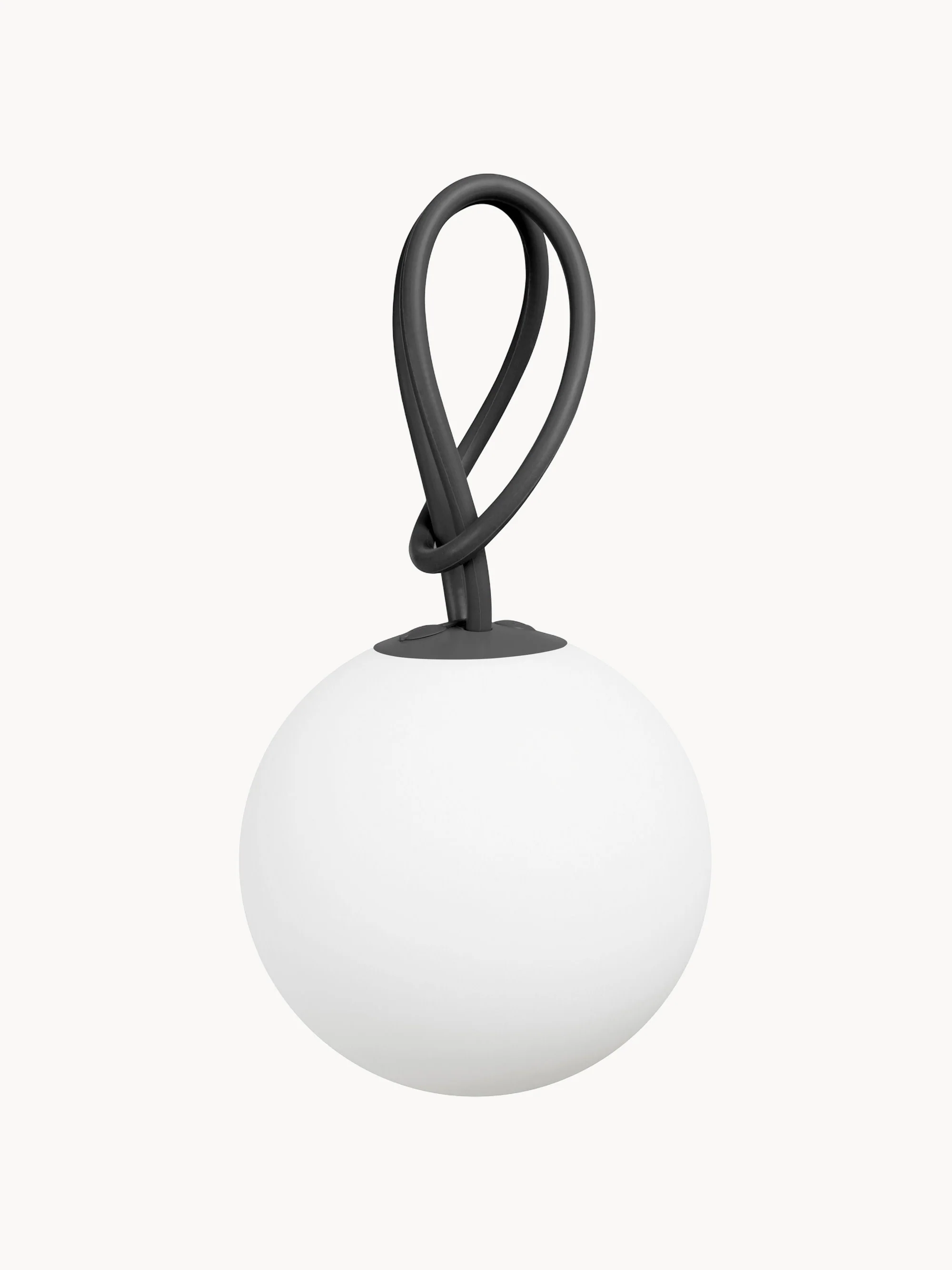 Mobile LED-Außen-Pendelleuchte Bolleke, dimmbar