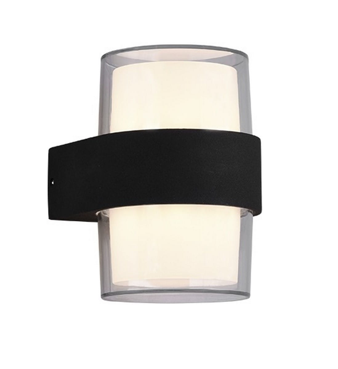 Kinkiet zewnętrzny MOLINAantracytowo-biały LED 2x5W 550lm IP54 RL