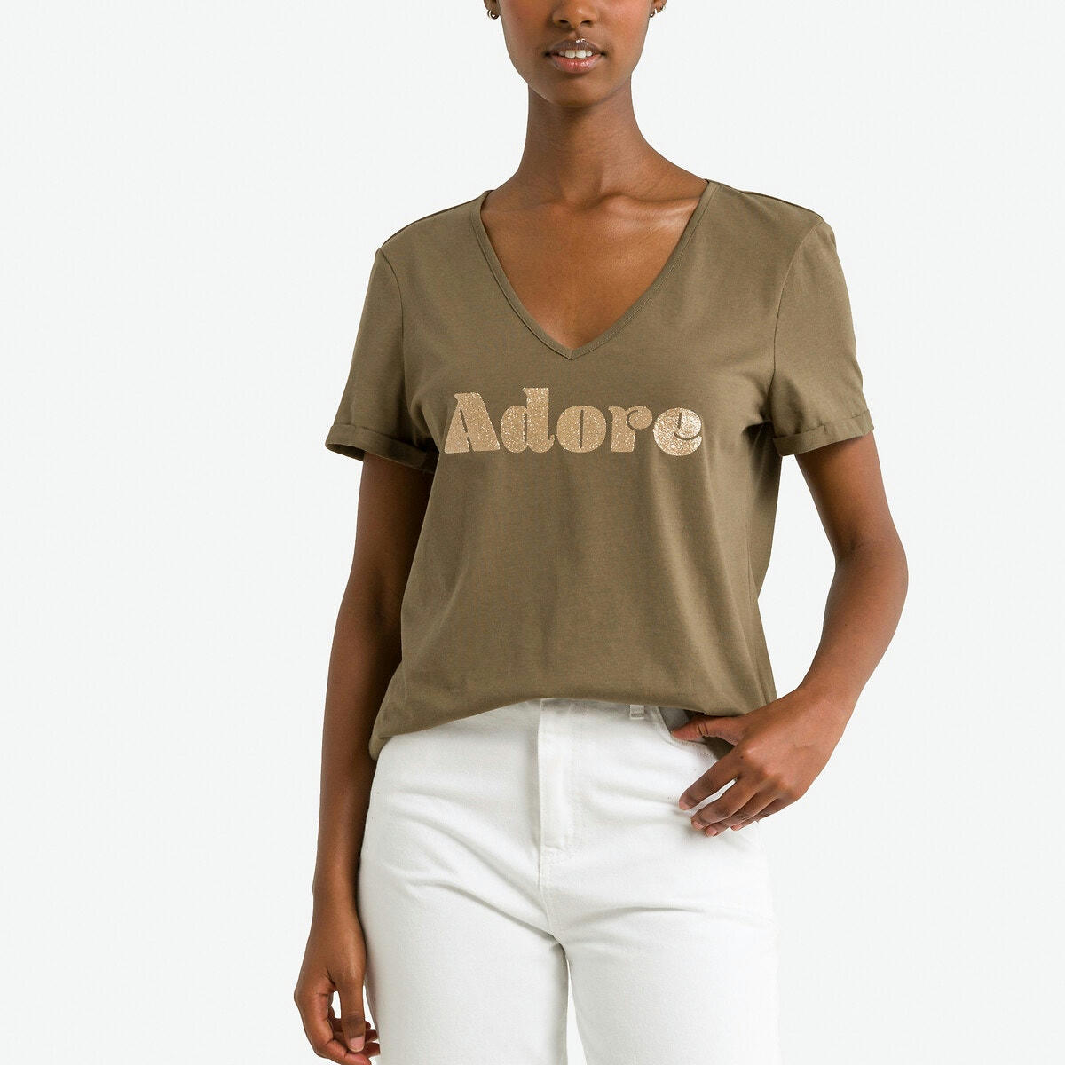 T-shirt message devant
