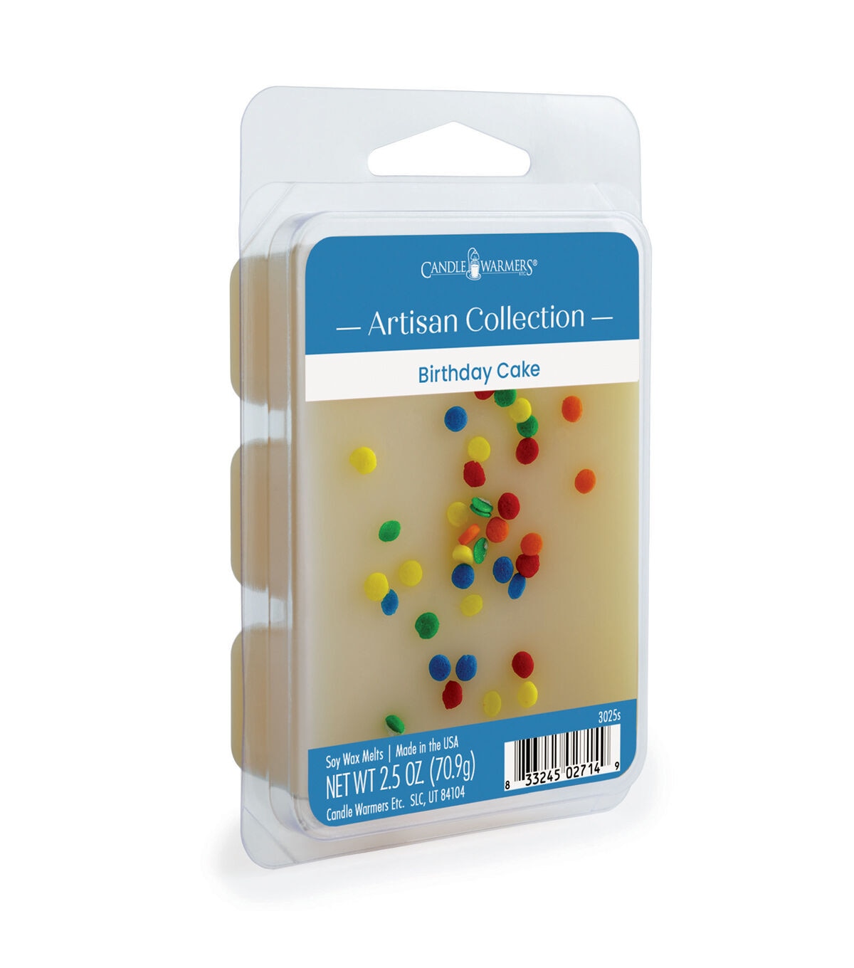 Candle Warmers 2.5oz White Cake Wax Melts