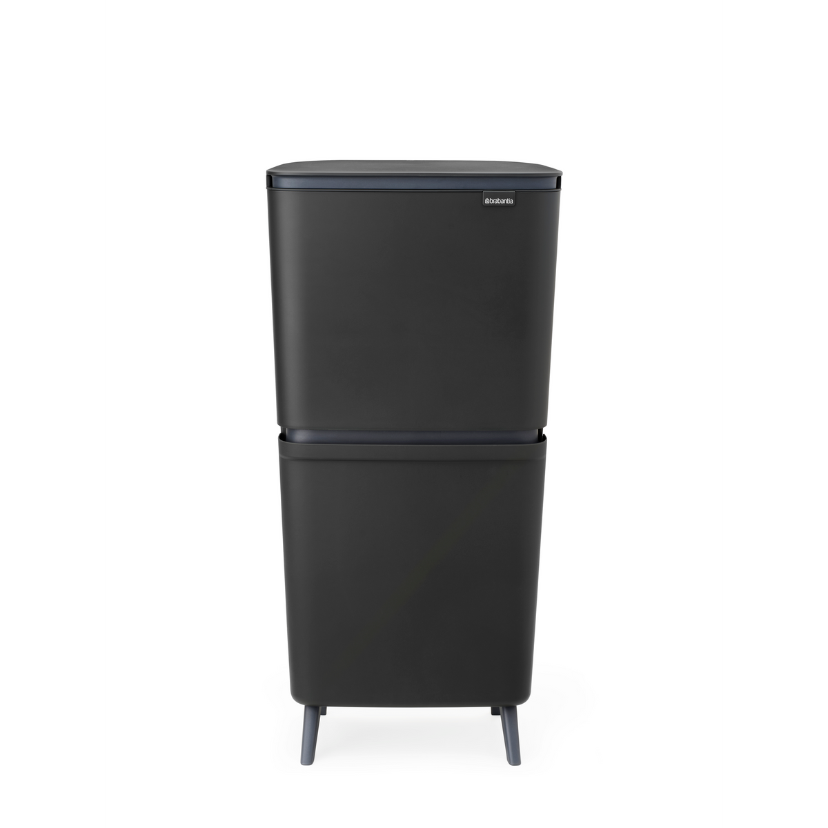Brabantia SortUp Recycle Prullenbak Hi, 20 25 liter - Dark Grey