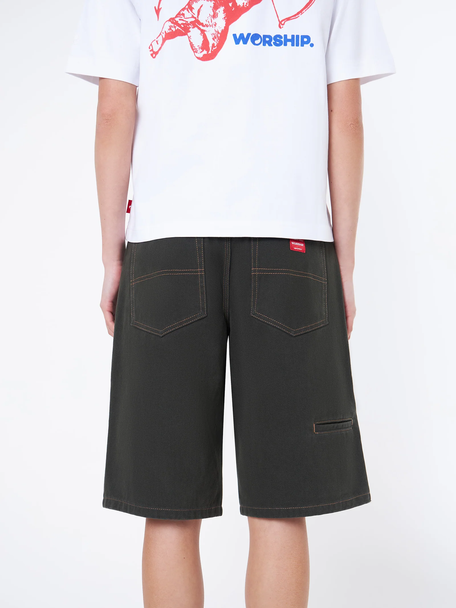 Double Knee Big Baggy Short