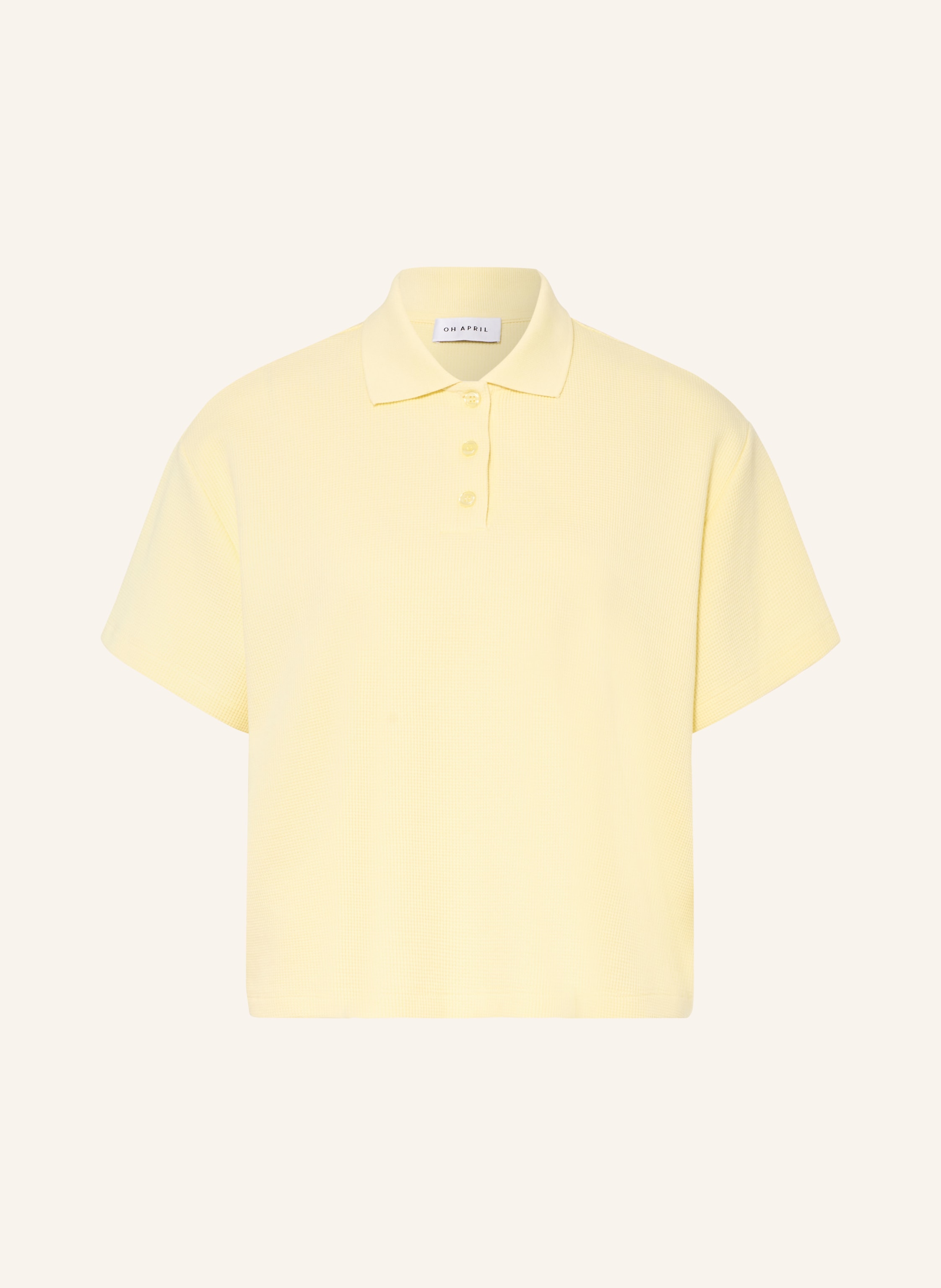 OH APRIL Piqué-Poloshirt NOA