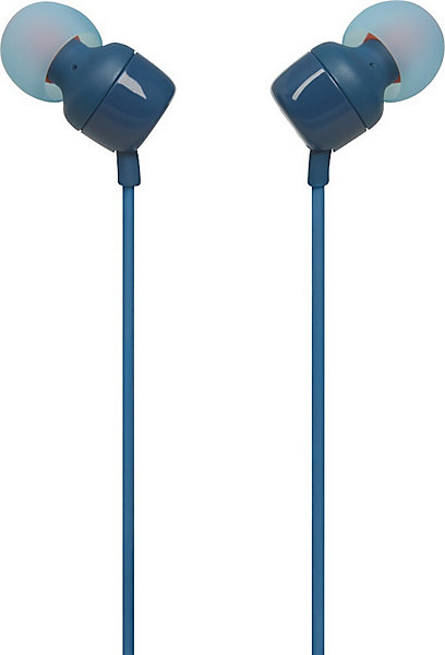 Ecouteurs connectés Bluetooth JBL T110 Bleu