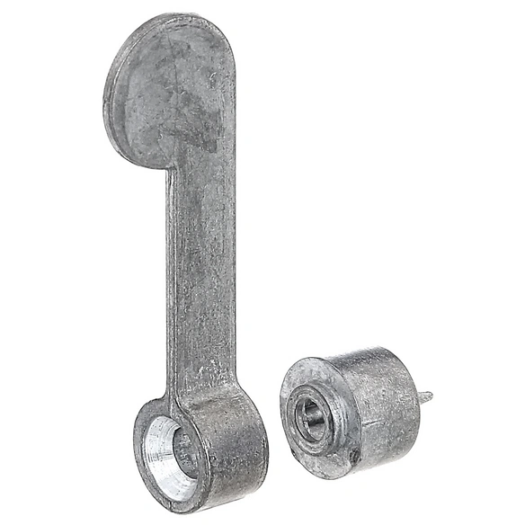 Vorreiber, mit Streichblech, LxBxH: 60x30,8x14,4 mm