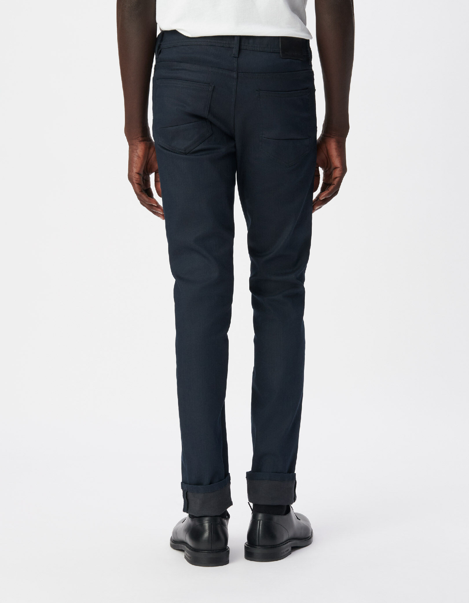 Jean SLIM marine Denim Homme