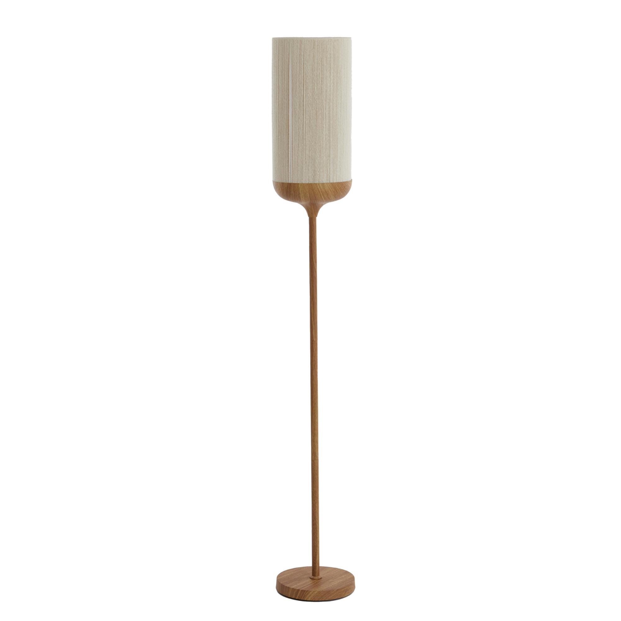 Light & Living vloerlamp Dania - naturel - Ø23cm