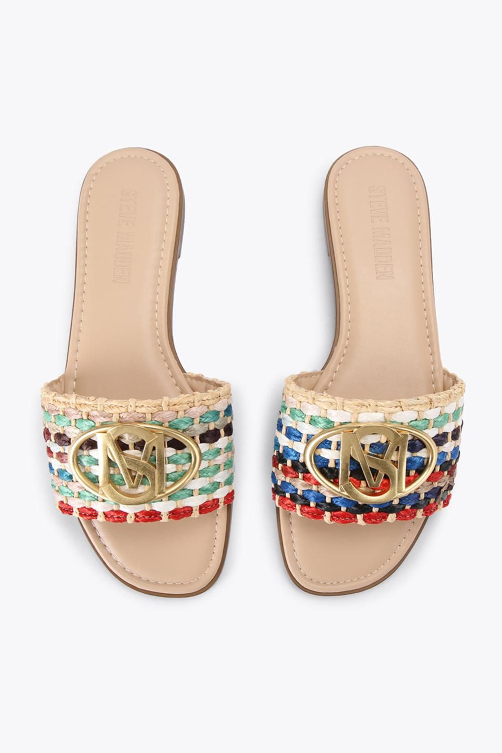 STEVE MADDEN Kora Multi Raffia' Sandals
