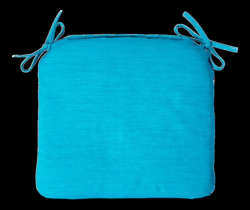 For Living Patio Stripe, Reversible Chair & Seat Pad, Teal