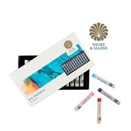 Shore & Marsh Oil Pastel Set 12 Pack