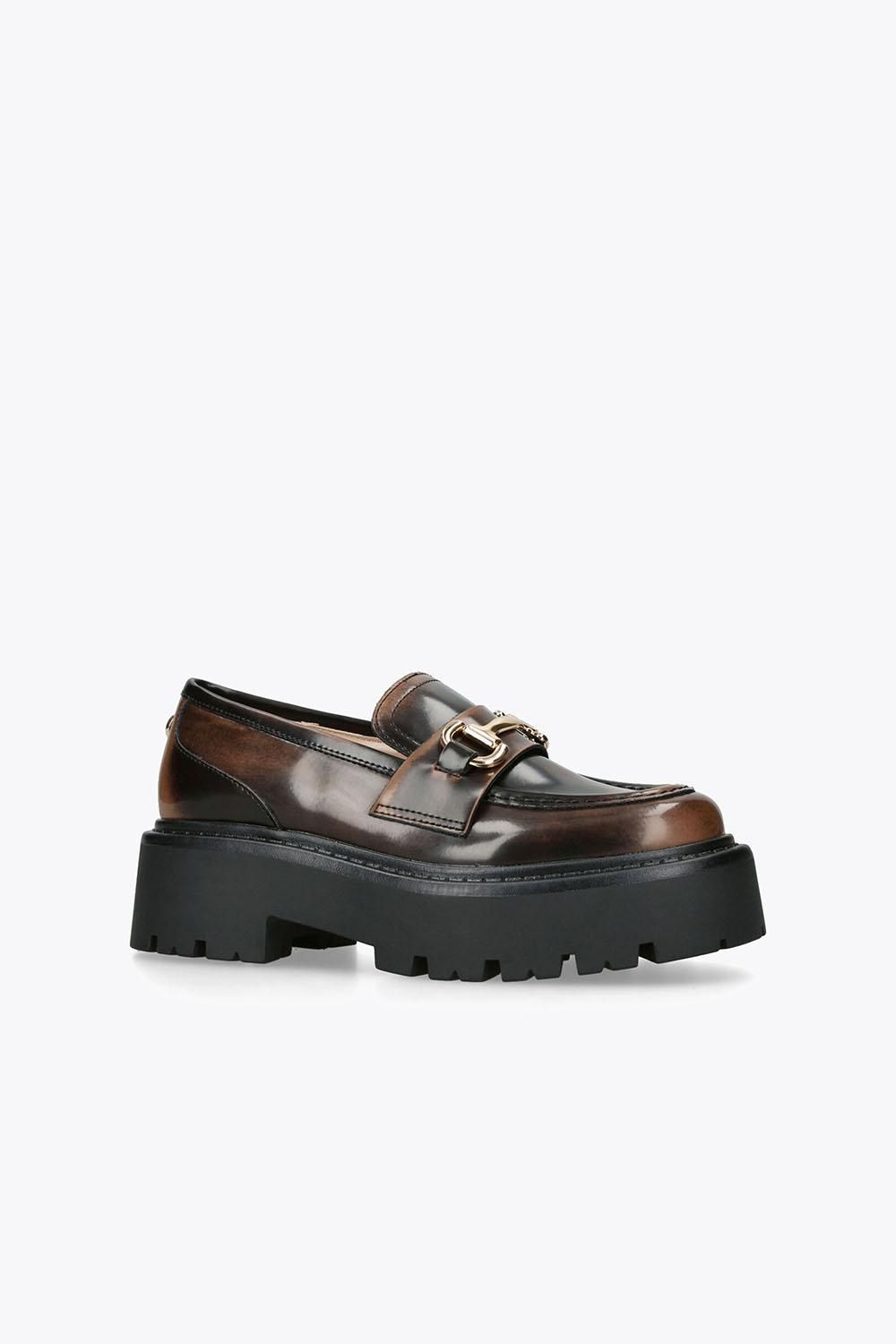 STEVE MADDEN Occupy Dark Brown' Flats