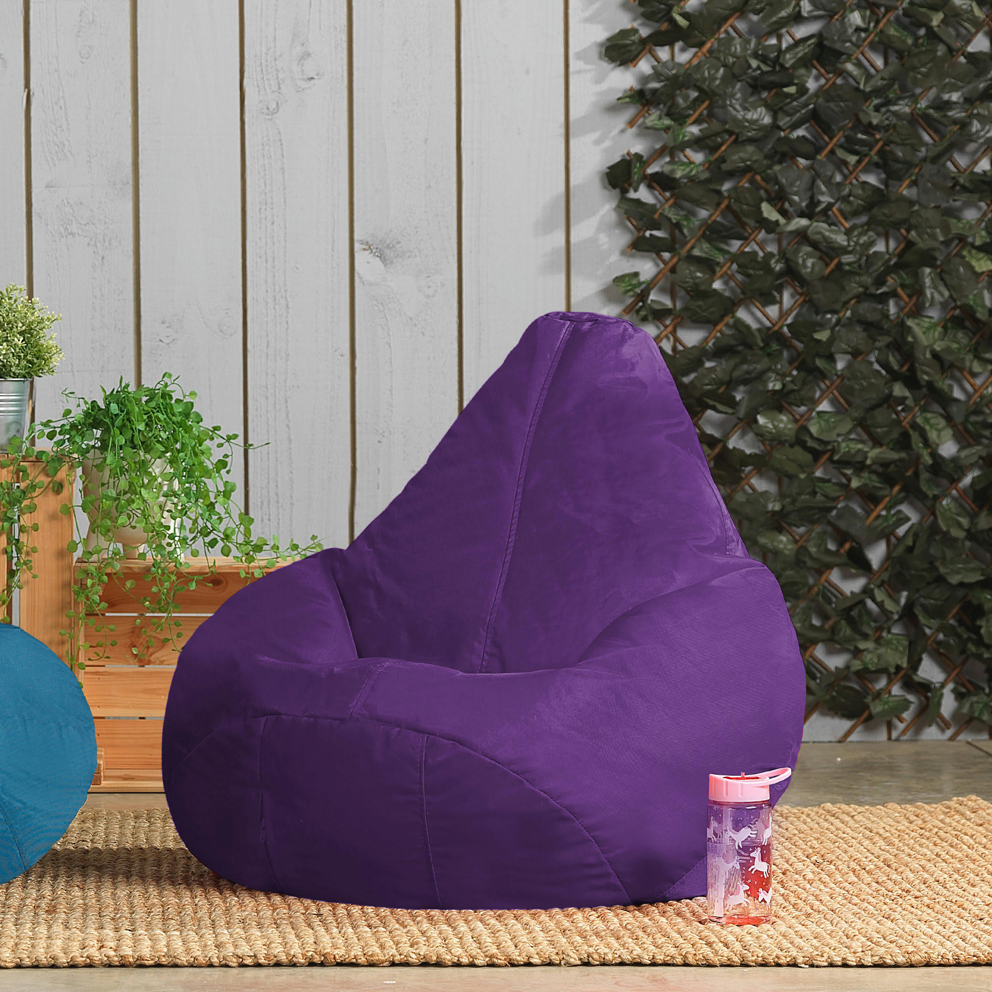 - Pouf enfant inclinable violet
