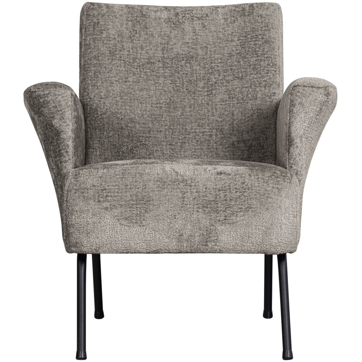 WOOOD fauteuil Muse - Polyester - Taupe - 77x73x70