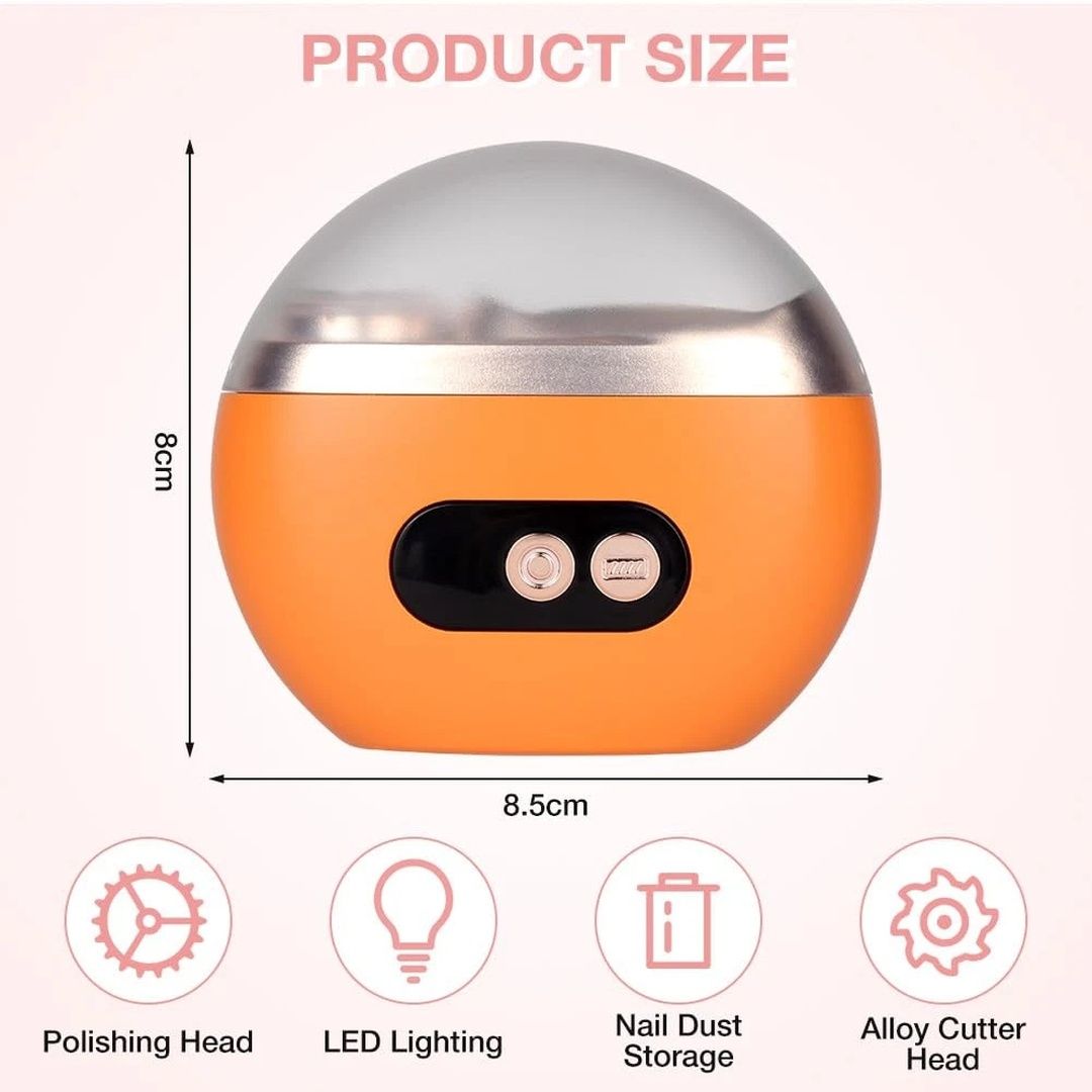 EONLION Nail Trimmer Cutter USB Rechargeable