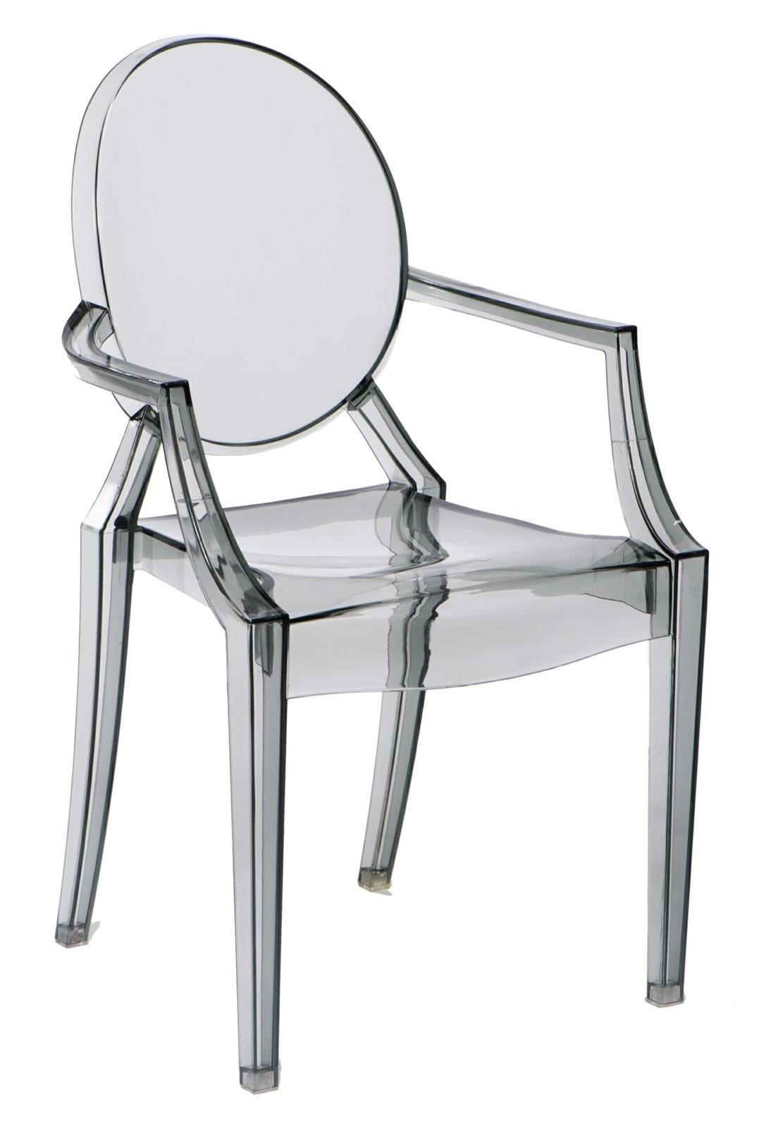 KRZESŁO TRANSPARENTNE Royal insp. Louis Ghost DYMIONE
