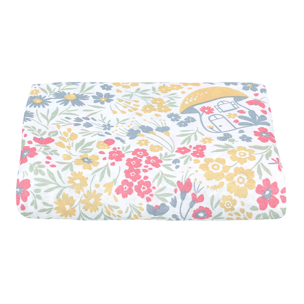 LENÇOL ELÁSTICO BERÇO 70 CM X 1,30 M X 18 CM DELICADÊ CADÊ CONDÃO