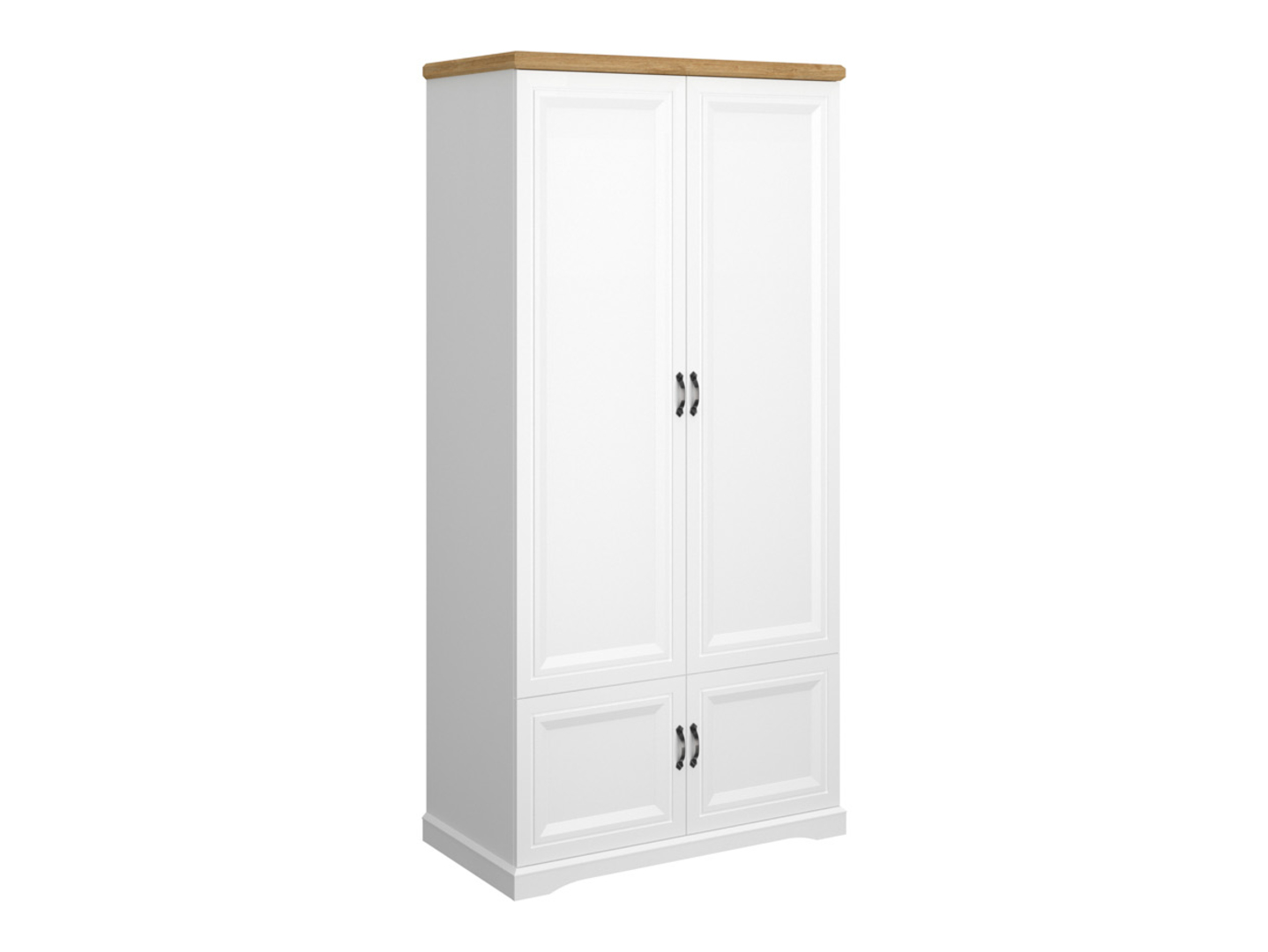 Szafa czterodrzwiowa Riva 103 cm biała