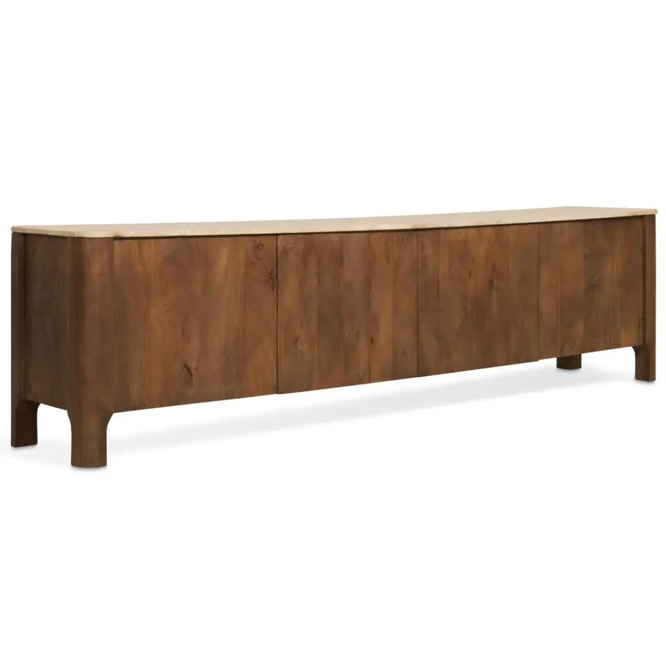 TV-Meubel Nova - Bruin Marmer 210cm