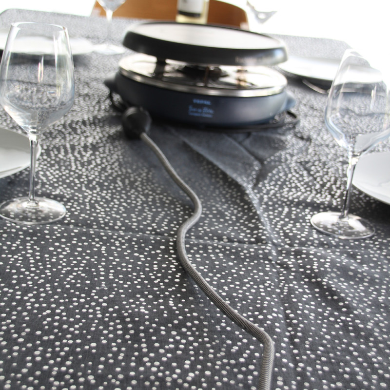 Allonge textile noir et blanc 3 x 1,5 mm² 5 m CHACON