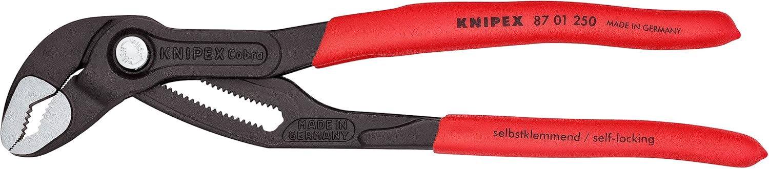 KNIPEX Tools 9K 00 80 147 US 2 Pc 10 Cobra® Water Pump and Pliers Wrench Set