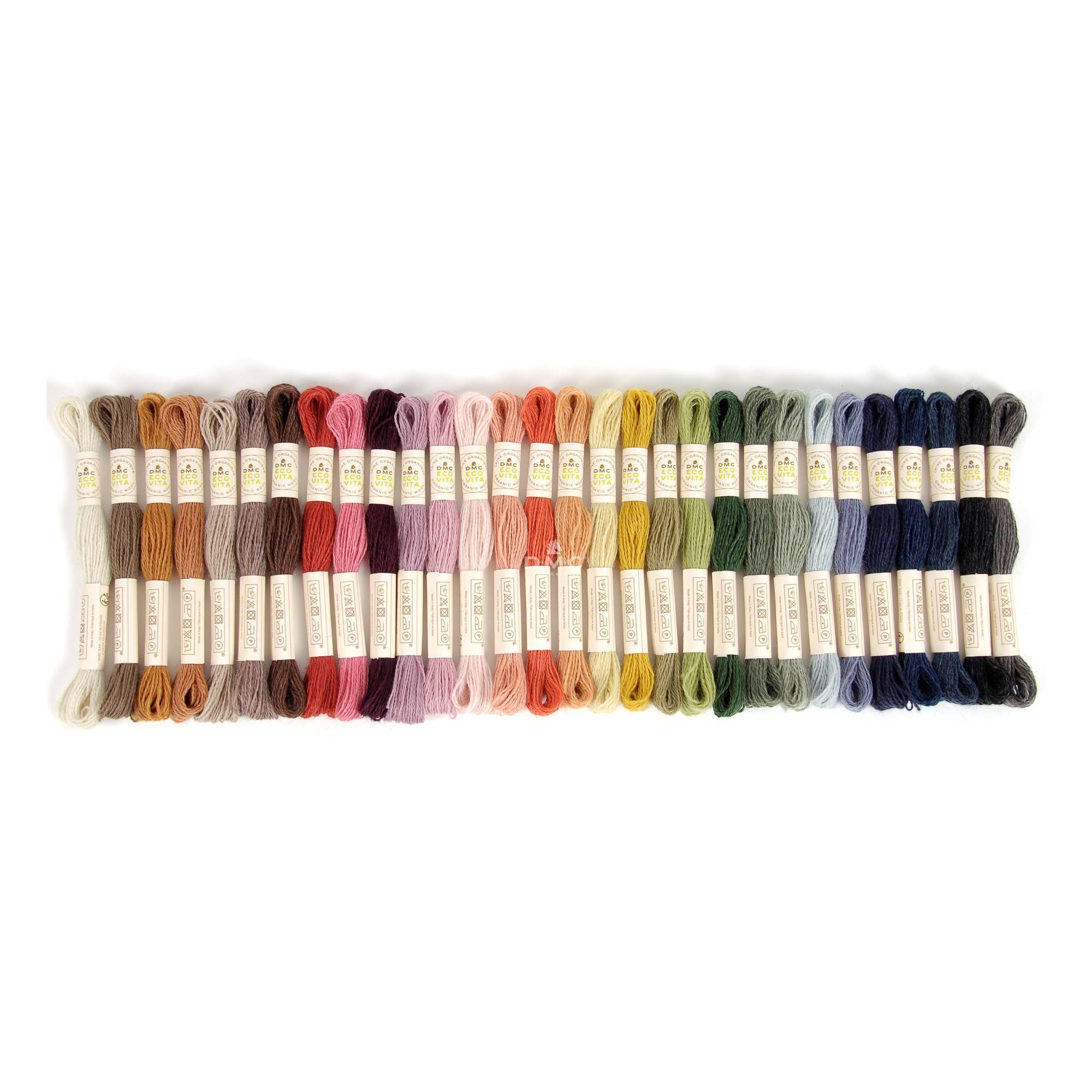 DMC Eco Vita Organic Wool Threads 16m 30 Pack