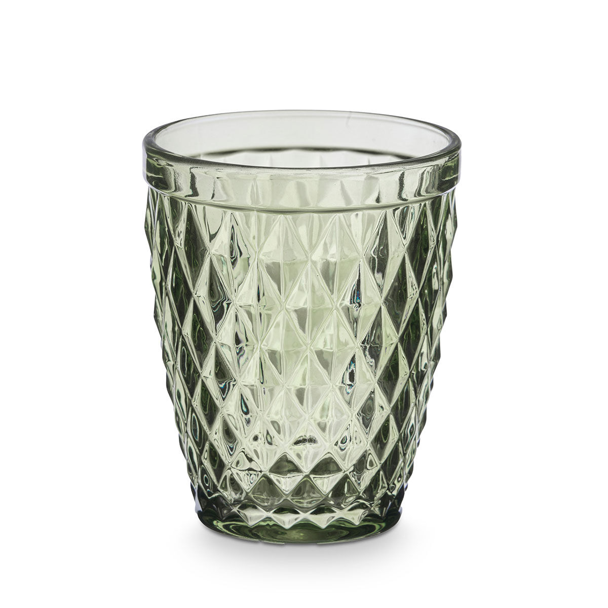 Copo De Água Diamante Verde 25cl