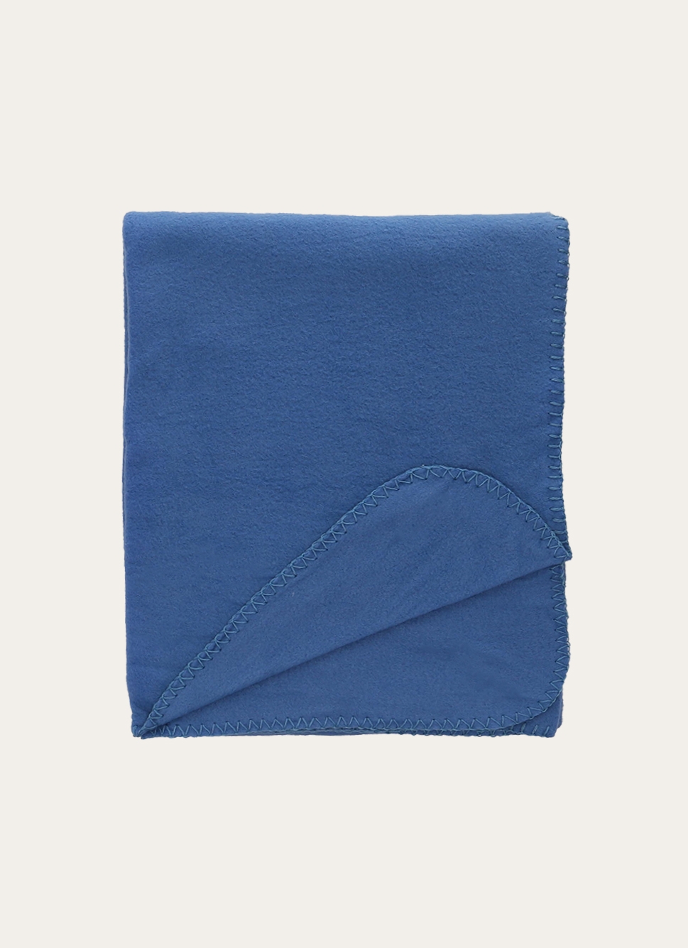 PLAID POLAIRE UNIBLEU