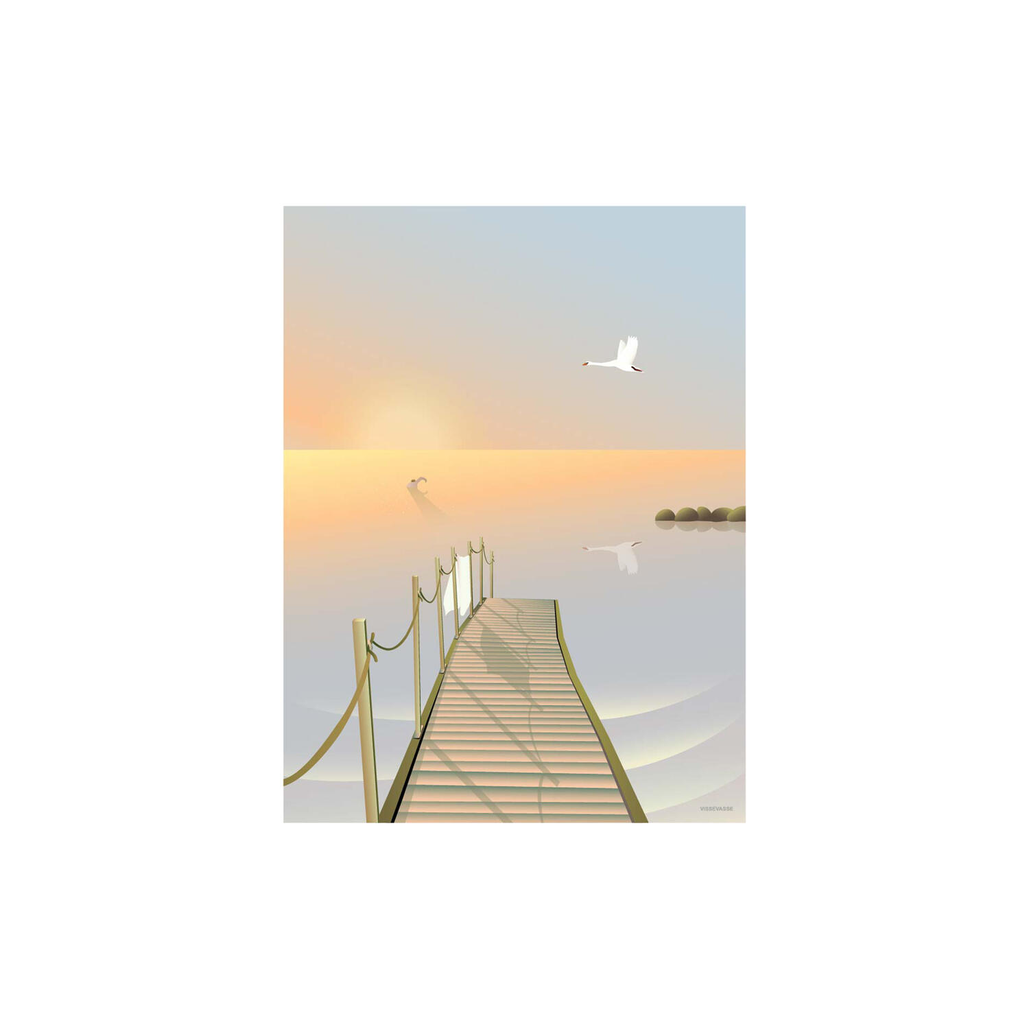 BATHING BRIDGE plakat