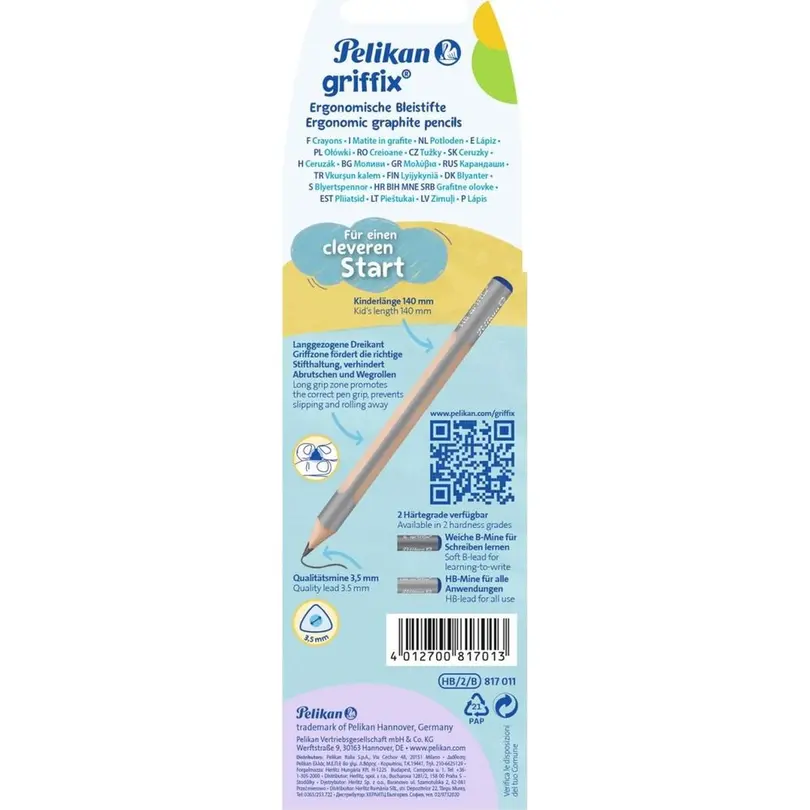 Bleistift 2er-Set Griffix