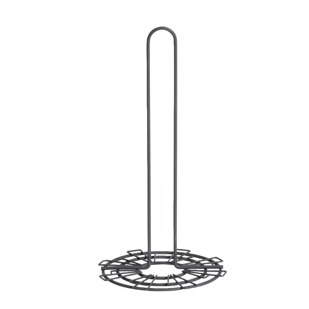 Porte essuie tout fer noir Ø15,5xH28,5cm