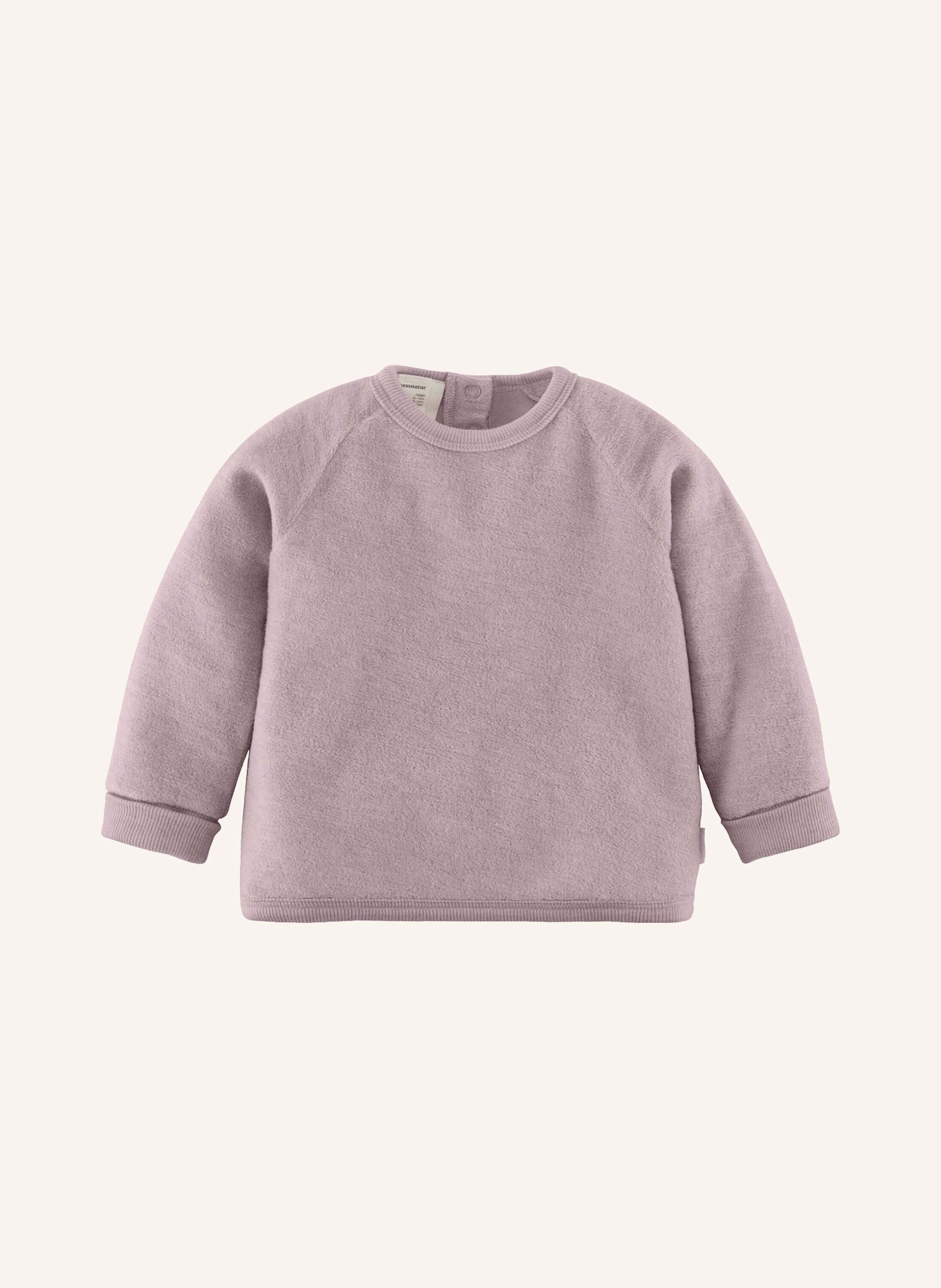 hessnatur hessnatur Wollfrottee Sweatshirt Raglan aus reiner Bio-Merinowolle