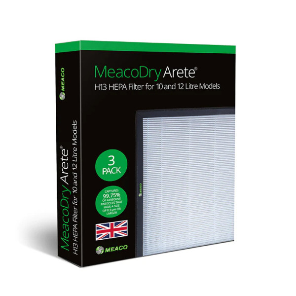 Filtry HEPA Meaco Arete H13 10L/12L - 3 szt.