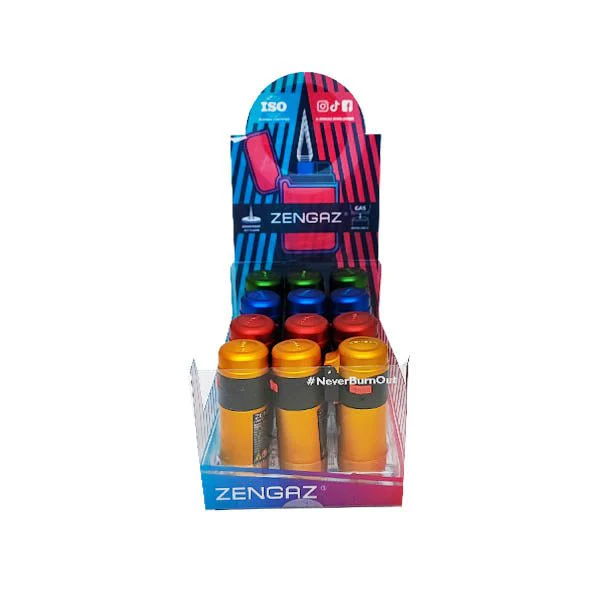 Zengas Flame Jet Metallic Lighter