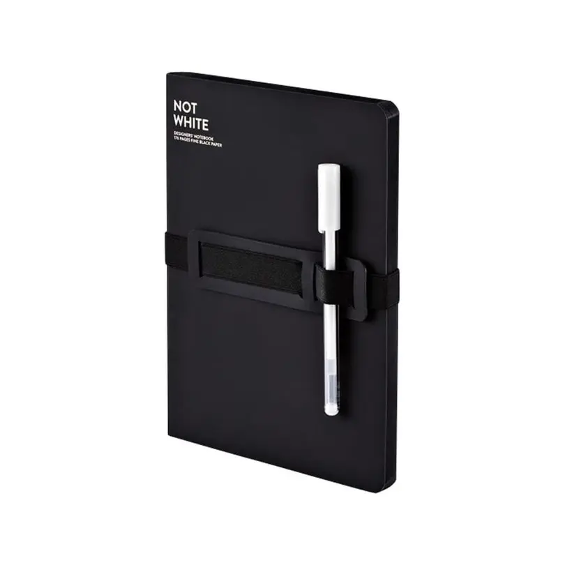 Notizbuch Not White L Light