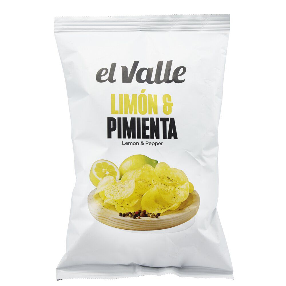 Chips El Valle saveur citron et poivre 130g