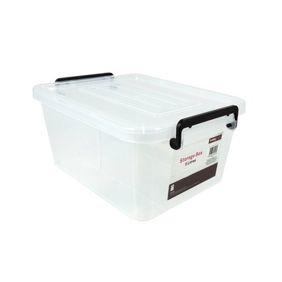 Clear Storage Box 5 Litres