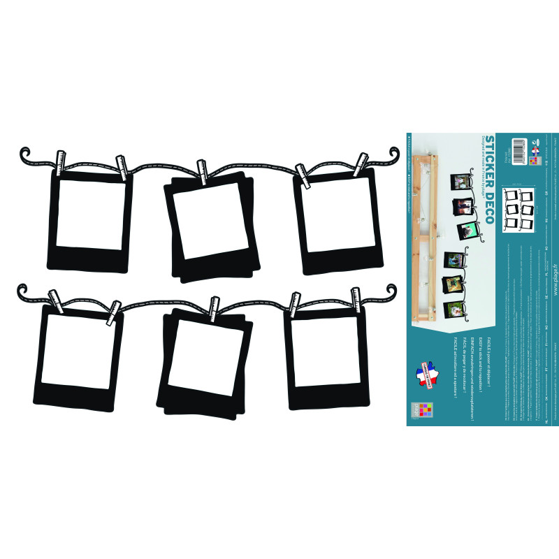 Planche de stickers Photos Instagram 48 x 68 cm