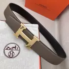 Hermes H Belt Buckle & Reversible Black For Women, Women Belt 380MM