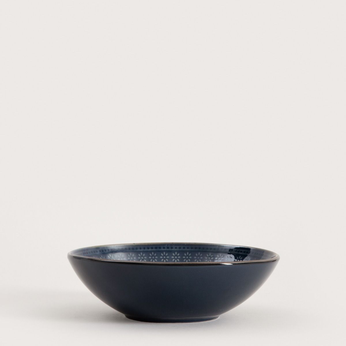 Talerz INDIE głęboki granatowy 18 cm