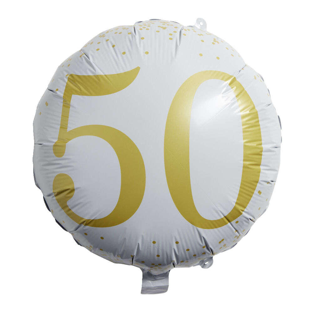 Ballon alu 50 ans Ø46cm
