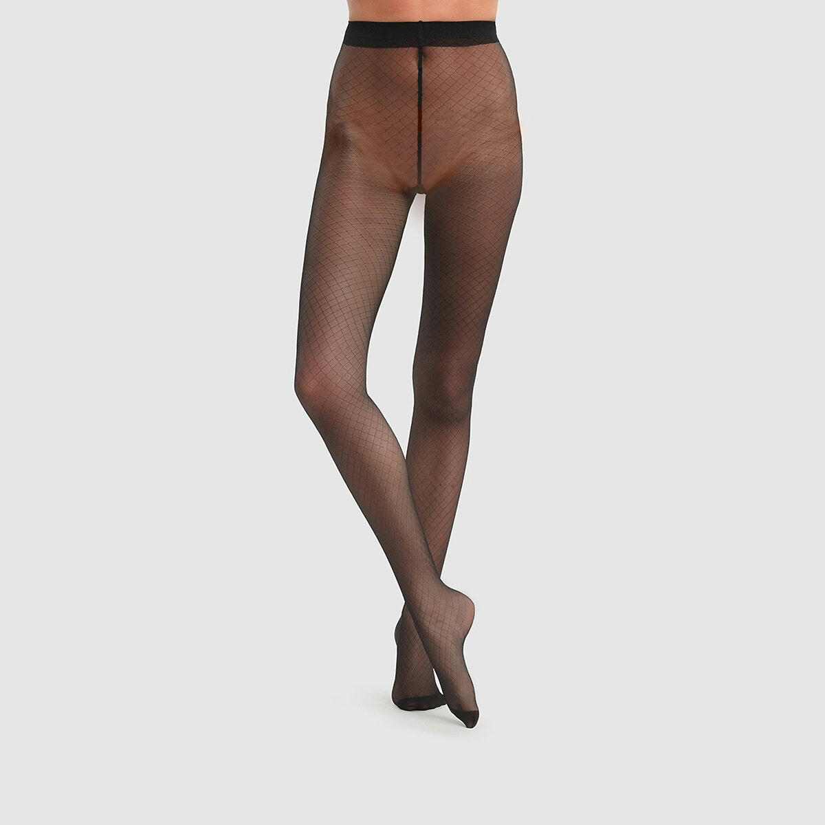 Collant Signature Illusion résille 20 deniers